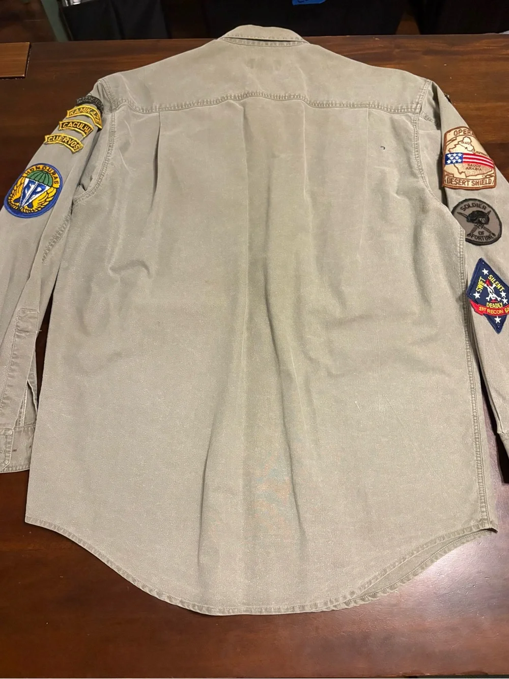 Vintage 1980s Banana Republic Safari & Travel Clothing Co. Utility Shirt Militar